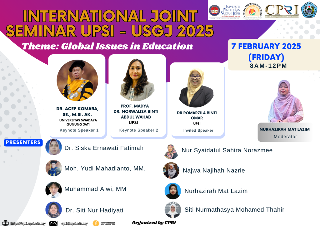 LATEST POSTER INTERNATIONAL JOINT SEMINAR UPSI-USGJ 2025 (2) (2)